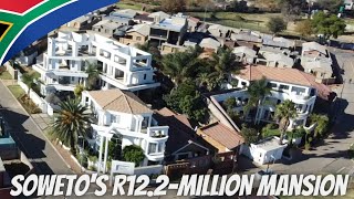 🇿🇦Most Expensive Mansion in Soweto R122Million  Vardos Guest House✔️ [upl. by Annayak]