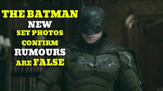 THE BATMAN New Leaked Set Photos Debunk Rumours Of Problems [upl. by Sello]