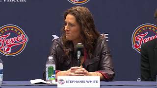 Stephanie White Introductory Press Conference [upl. by Saideman]