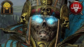 SETTRA THE EVERCHARIOT  Tomb Kings vs Beastmen  Total War Warhammer 2 Multiplayer [upl. by Ham214]