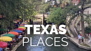 10 Best Places to Visit in Texas  Travel Video [upl. by Eob]