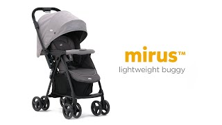 Joie mirus™  Lightweight Pushchair That Sits Both Ways  For Newborns amp Toddlers [upl. by Marci]