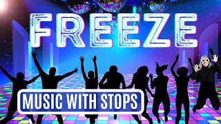 Freeze Dance Music that STOPS musical statues [upl. by Kristian]