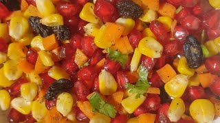 Corn Pomegranate Salad 🥗 Breakfast Salad Recipe  Diet Morning Tasty qBreakfast [upl. by Frodeen909]