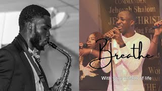 Breathe  Dunsin Oyekan  Saxophone Instrumental Cover [upl. by Beller]