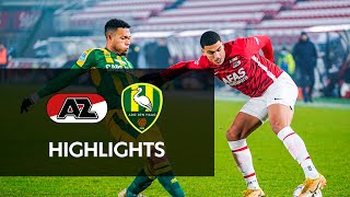 Highlights AZ  ADO Den Haag  Eredivisie [upl. by Norm548]