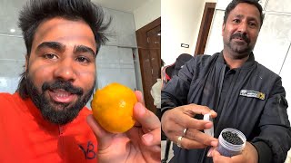 One color eating challenge 😊 orange vs black [upl. by Brandtr204]