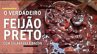 FEIJÃO PRETO  RÁPIDO FÁCIL E DELICIOSO [upl. by Anaeed161]