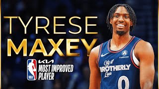 Tyrese Maxey is the 20232024 Kia NBA Most Improved Player KiaMIP [upl. by Ziguard]