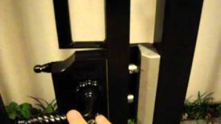 Wrought Iron Entry with Locinox Lock [upl. by Barbi885]