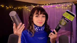 ASMR Dark amp Relaxing Tapping amp Scratching Close Whispers [upl. by Nnylrahc]