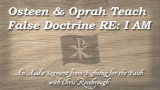 Osteen and Oprah Teach False Doctrine RE I AM [upl. by Anilet409]