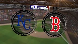 72014 Lester aces Royals as Red Sox complete sweep [upl. by Yziar34]