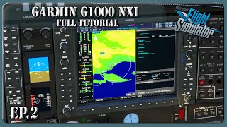 Garmin G1000 NXi  Flight Plan Creation  Full Tutorial  Ep2  MSFS2020 [upl. by Pohsib]