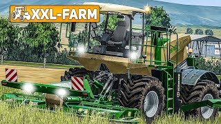 LS17 XXLFarm Mit dem KRONE BIG M Gras mähen  LS17 Süd Thüringen 10 [upl. by Mendoza]