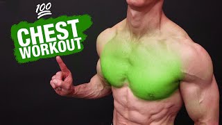 The 💯 Chest Workout MOST EFFECTIVE [upl. by Sices]