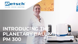 Planetary Ball Mill PM300  Introduction RETSCH [upl. by Hceicjow781]