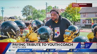 New Tarkington Park field named after murdered youth football coach [upl. by Fania]