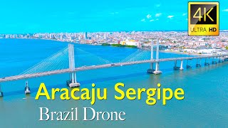 Aracaju Sergipe Brazil in 4K UHD Drone [upl. by Edra]