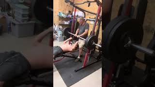 250 bench pr [upl. by Anirod884]