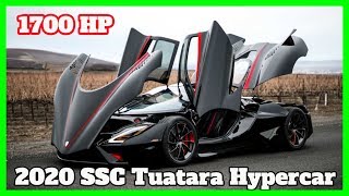 2020 SSC Tuatara Hypercar Debuts With 1750 HP [upl. by Sudbury]