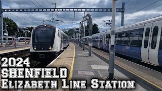 SHENFIELD Elizabeth Line Station 2024 [upl. by Hedley]