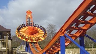 Paultons Park Vlog April 2014 [upl. by Pergrim]