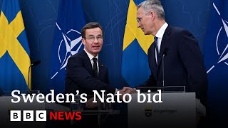 Turkey to decide on Swedens Nato bid within weeks  BBC News [upl. by Metcalf118]