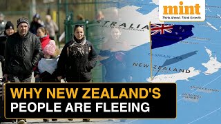 New Zealand Residents FLEE In Record Numbers As Cost Of Living Surges  Whats Happening [upl. by Elleuqar]