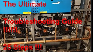 Supermarket Refrigeration  How to Troubleshoot 99 of Compressors  25 step guide [upl. by Marra]