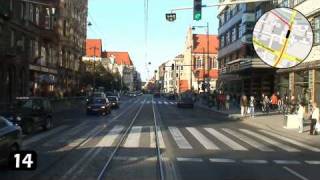 Tramwajem po Wrocławiu HD  Linia 14  cz II CM GRAB  OSOBOWICE [upl. by Turk]