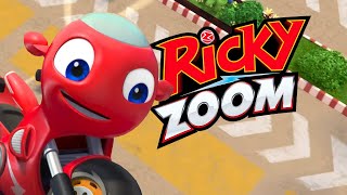 Rickys Going FAST ⚡️ Motorcycle Cartoon  Ricky Zoom  Cartoons For Kids [upl. by Lefkowitz]