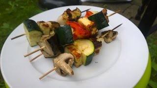 LOW CARB Gemüsespieß für den Grill voll lecker [upl. by Akinak]