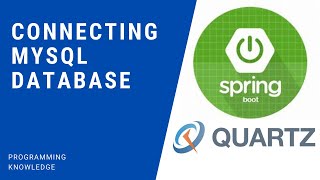 Spring Boot Quartz Scheduler Tutorial 3  Connecting MySQL Database and Creating Quartz Tables [upl. by Podvin409]