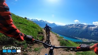 GoPro Wild Swiss Alps MTB Ride in 4K [upl. by Nas364]