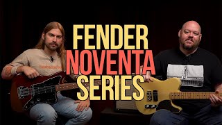 Fender Noventa Telecaster and Jazzmaster  P90 Power [upl. by Minton]