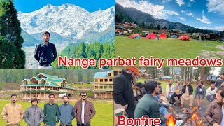 Fairy meadows nanga parbat  killer mountain  death road  bonfire  hiking [upl. by Ludovico]