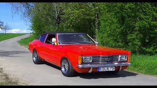 71 FORD TAUNUS FASTBACK V6 SOUND [upl. by Popper]