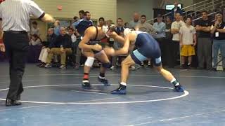 157 lbs quarter finals David Taylor Penn State vs Kyle Kiss North Carolina [upl. by Cosenza]