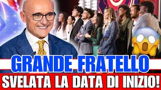 La data ufficiale del Grande Fratello Quando inizia e il doppio appuntamento [upl. by Zusman]