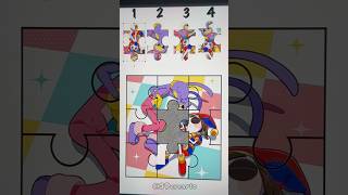 Which one is correct  TADC Solving Paper Craft Puzzle art tadc theamazingdigitalcircus [upl. by Yliram]