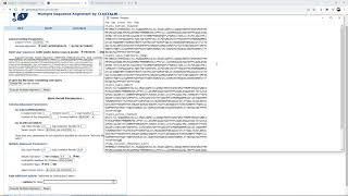 Multiple Sequence Alignment with ClustalW [upl. by Ongun297]