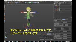 Mixamoコントロールリグのセッティング [upl. by Mcfadden]