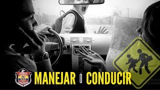 Seguridad Vial diferencia entre Manejar y Conducir🚸 [upl. by Ahsiekar255]