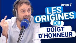 Les origines du doigt dhonneur avec David CastelloLopes [upl. by Leonelle713]