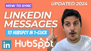 Hublead  Sync LinkedIn messages to HubSpot [upl. by Llewej]