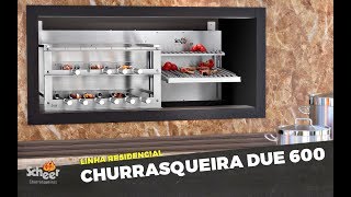 Churrasqueira Due 600 Rotativo  Parrilla Automática  Scheer Churrasqueiras [upl. by Asiled]