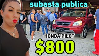 800 Y YA SALES MANEJANDO TU PROPIO AUTO COMO LA VE subasta totalmente publica [upl. by Ordnassela]