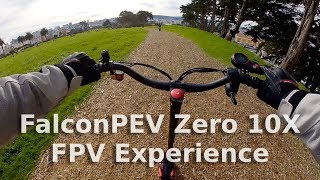 FalconPEV Zero 10X First Person PoV Raw Footage Turbowheel Lightning [upl. by Coray]