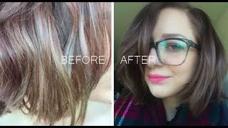 QUICK FIX FOR HAIR COLOR DISASTER  FanciFull Color Rinse  NO DAMAGE [upl. by Lednic44]